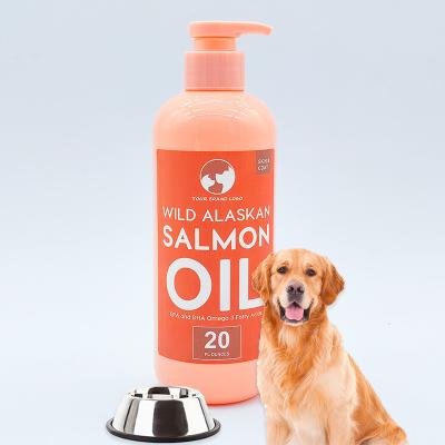 China Customization 100% Natural Wild Dogs Salmon Fish Oil Helps Dogs Maintain Healthy Skin & Coat With Omega-3 for sale