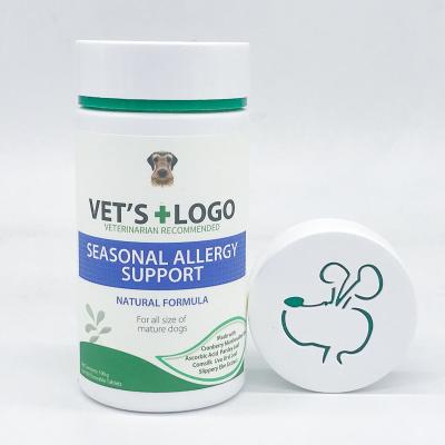 China Customization Sustainable Relieve Seasonal Pet Allergies Vitamins Pet Supplemen Allergy Immune Supplement For Dogs for sale