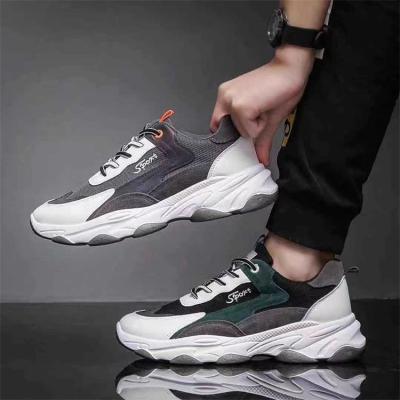 China Men's Sneakers Breathable Casual Shoes 2020 New Fashion Trend 9910 Style Leather Men's Casual Shoes Sport for sale