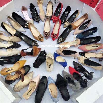 China W4221 Good Quality Good Quality Women Shoes Ladies Legs High Heels Ladies Height Increasing Pointed Heels for sale