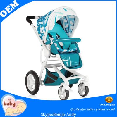 China 600D Oxford Farbic China Made Aluminum 3 in 1 Baby Stroller Stroller Travel System - EN1888 3-in-1 Baby Stroller for sale