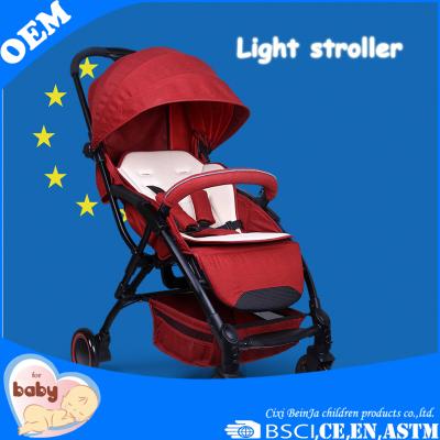 China Lightweight Baby Stroller Mini Baby Stroller Kids Baby Push Aluminum Steel Chair Passed En1888 for sale