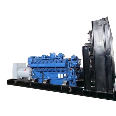 Cina Four Stroke Engine 1500 Kw Natural Gas Generator Electric Biogas Generator in vendita