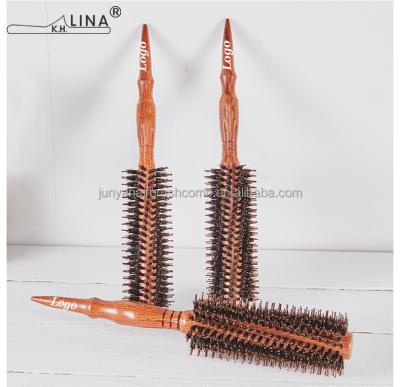 China Professional Paddle Bristle Brushes Best For Salon Hairdressing Styling Round Hair Brush for sale