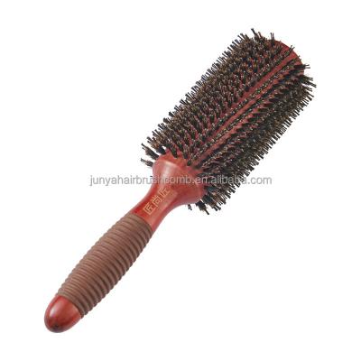 China Large Round Paddle Brushes with Bora Bristles Magic Ionic Straightener Soft Bristle Nylon Hair Brush for sale