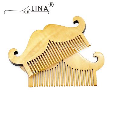 China Beard Care Private Label Beard Comb Bristle Wooden Moustche Brush for sale