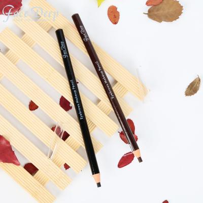 China Waterproof Face Makeup Pencils Eyebrow Deep Permanent Brown Color For Fabulous Shape for sale