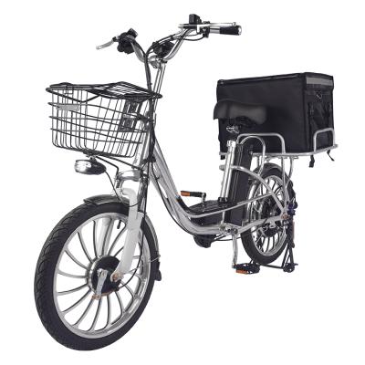 China Aluminum Alloy 20 Inch 20 Oh 250w/350W Electric Delivery Bike Electric Bike For Electric Delivery Cargo Bike Delivery for sale