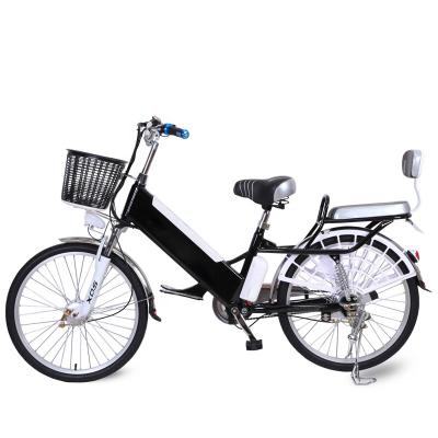 China 24 inch high carbon steel bicycle 12ah/48v lithium battery electric city electric ebike bicycle ectric bicycles for sale