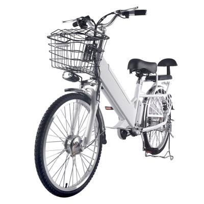 China 24 Inch Wheel 350w/48v Lithium Battery 350w/48v Motor Electric City Bike High Carbon Steel Electric Bicycle 14ah/48v for sale