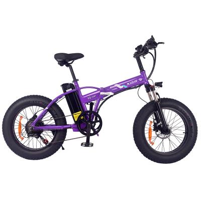 China Standard 20 OH 500 W fat tires brushless mountain electric lithium battery V/10.4 inch 48 motor mountain bike for sale