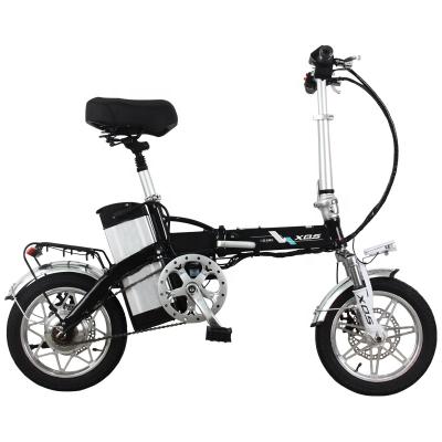 China 14inch mini wheel 14inch mini wheel alloy frame 48v12ah motor 48v12ah lithium battery brushless folding electric bicycle city ebike aluminum fat for sale