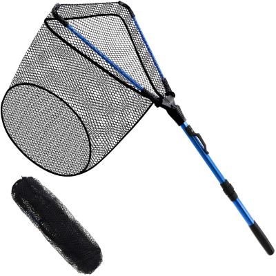 China Monofilament Fishing Net Super Strong, Easy To Carry Store, As Strong As A Heavy Duty One-Piece Folding Landing Net for sale