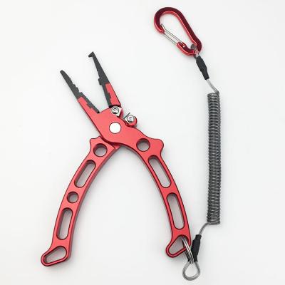 China Outdoor Sports Fishing Hook Solvent Coated Aluminum Alloy Fishing Tool Fishing Pliers for sale