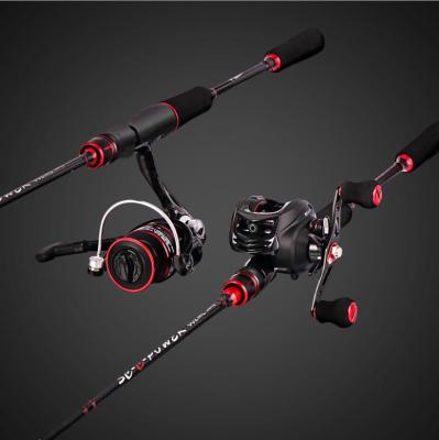 China New High Quality Carbon Fiber Fishing Reels Fishing Rod And Reel Combo Set For Fishing for sale