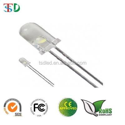 China AlGalnP & InGaN Rohs Led Diode Through Hole 5mm LED With High Brightness for sale