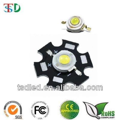 China AlGaInP 2018 hot sale Epistar led chip 5W led with pcb available in all colors for sale