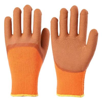 China cold proof various colors nylon work gloves men work cheap work gloves red goods insulated gloves for sale