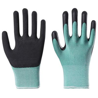 China cold proof gardening work gloves two layer palm work gloves oil resistant high quality work gloves for sale