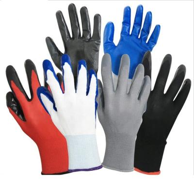 China cold proof work gloves anti work gloves pu coated insulated safety gloves orange for sale