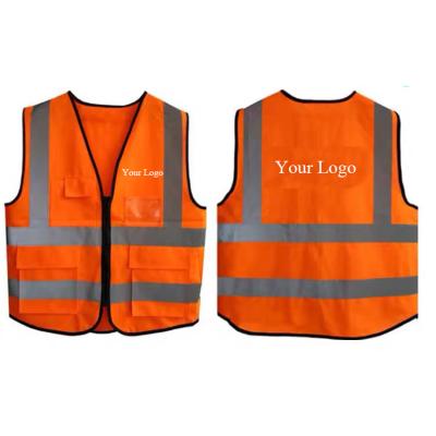 China Water Proof Ladies Orange Customize High Visibility Safety Fish Plus Vest Mens Engineer Workout Vest Girls Hi-Force Motorcycle Vests size for sale