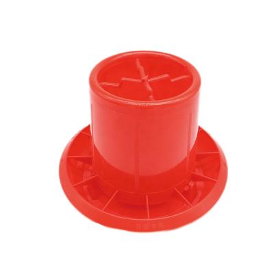 China Manual Conductive Animal Feeding Chicken Chicken Water Cage Poultry Feeder Plastic Conductive Drip Cup Drinker for sale