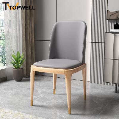 China Popular Design Home Furniture Convertible Dining Chairs With Cushion Seat for sale