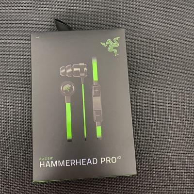 China E-sports In-Ear V2 Pro Hammerhead In-Ear Razer High Quality Wired Earphone High Quality Earbuds Earbuds In Running Earphone for sale