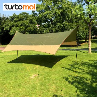 China Camouflage Game Party Portable Beach / Field Canopy Self Propelled Outdoor Camping Tent With Waterproof Sunshade for sale