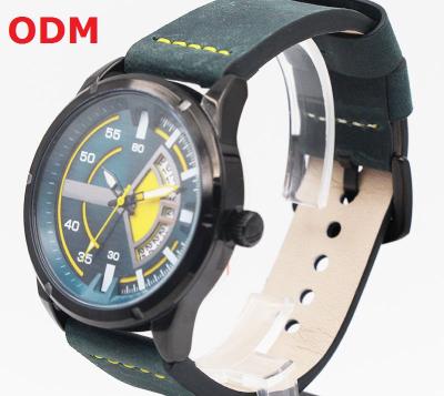 China 3ATM Luxury Automatic Date Alloy Quartz Wristwatches ODM Date Dial Luminous Wristwatches Men Watch for sale