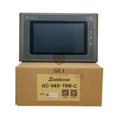 China 4.3inch GC-043-16 M-C Samkoon HMI 24V DC 480*272 Resolution Integrated PLC&HMI Touch Screen HMI 141*84mm for sale