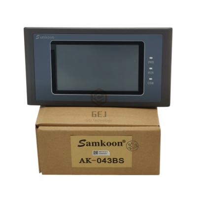 China 4.3inch AK-043BS Samkoon HMI DC 24V 480*272 Resolution Touch Screen HMI 165*86mm for sale