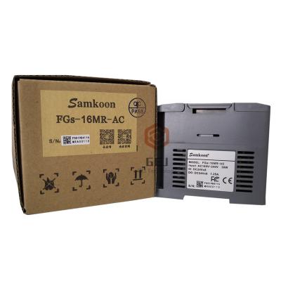 China Electronic Equipment Samkoon PLC Main Module Standard PLC FGs-16MR-AC for sale