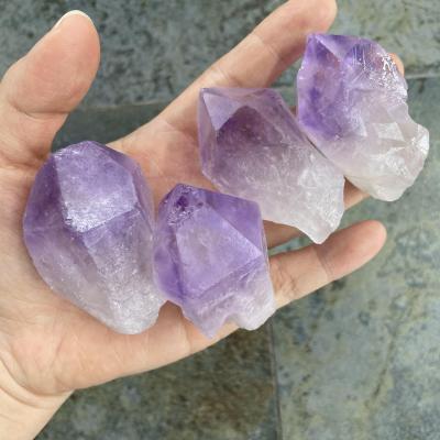 China China natural high quality amethyst healing stones quartz crystal raw rough stones with rainbow for sale for sale