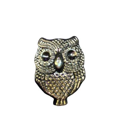 China Wholesale Natural Crystal Gold Obsidian Owl Shape Gemstone Jewelry From China For Decoration for sale