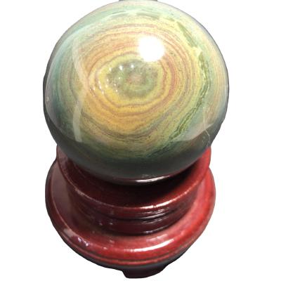 China Hot Sale China High Quality Kinds Of Ocean Jasper Ball Sphere Natural Crystal Gemstone For Home Decoration for sale