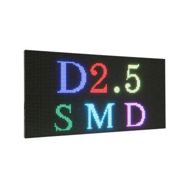 China Indoor 2.5mm 1/32 Pitch SMD2121 RGB Full Color Indoor Scan P2.5 128x64 LED Module Display for sale