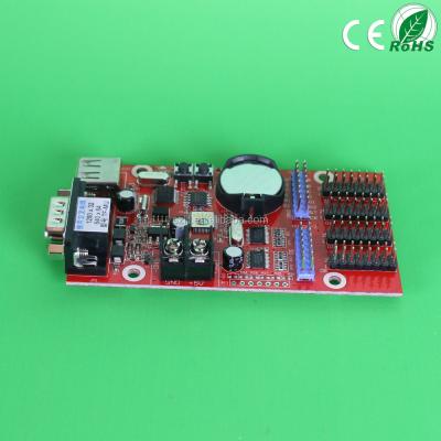 China Outdoor/Indoor/Semi-Door 08 Left and Left 12 Text Animation Function Led Panel TF-MU Controller Card for sale