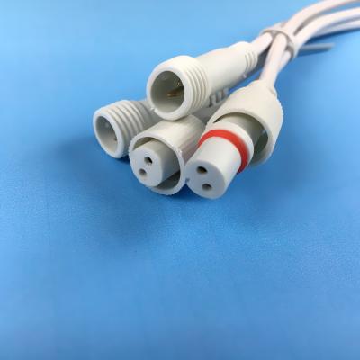 China Power 2 Pole Screw Terminal Wire To Wire Waterproof Connector Cable Connector for sale