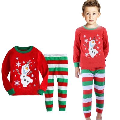 China New Style Children Sleepwear Cotton Wholesale Children Nightgowns Breathable Pajamas Sets for sale