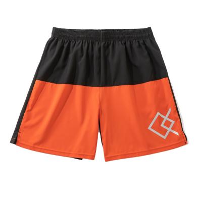 China Dropshipping Anti-wrinkle fashionable patchwork bike running men's short pants exercising workout with logo reflective for sale