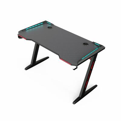 China Modern Popular New Design Factory High Quality Custom Gaming Table PC Desk for sale