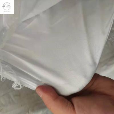 China Anti-static Hot Selling White Stock Hex Cheap Price Polyester Bed Sheet In Stock Hex Fabric for sale