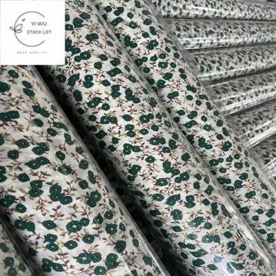 China Anti pill well selling high quality floral 45S rayon fabric and viscous and modal for garment in stock lot. for sale