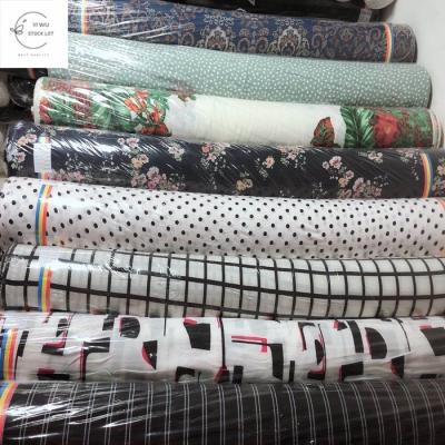 China Hot Selling Organic Bubble Chiffon Print Fabric Stock Fabric In China for sale