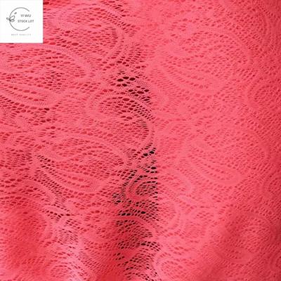 China Hot Selling Organic Mixed Lace Stock Fabric In China for sale