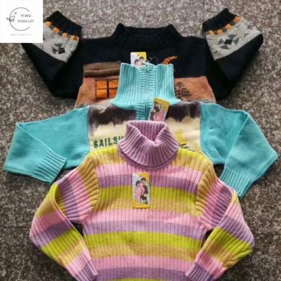 China Hot Selling Polyester Children's Sweaters Different Styles Stock Clothes In China for sale