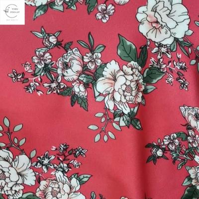 China 100% polyester cey print fabric DIMENSIONS stock for garment for sale