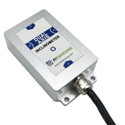 China Dual Axis Level Sensor BWH527 Inclinometer 0.003 Degree Accuracy Modbus Digital Output for sale