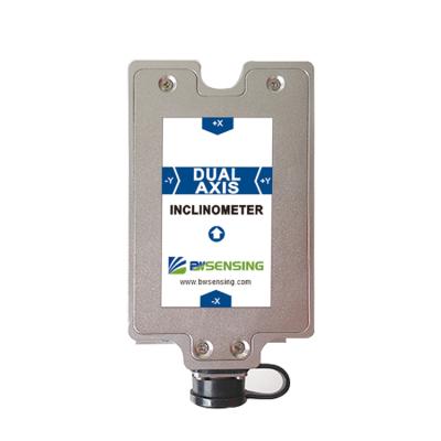 China Dual Axis Inclinometer BWS2000E Monitor BWSENSING 0.001 Degree Accuracy Digital Output RS232 RS485 TTL Optional for sale